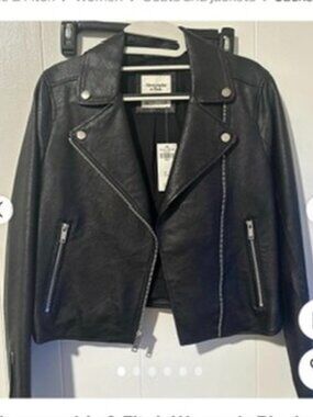 Abercrombie Leather Jacket